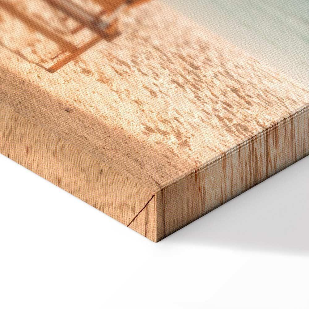 Leinwandbild - Palm Umbrella (1 Part) Vertical