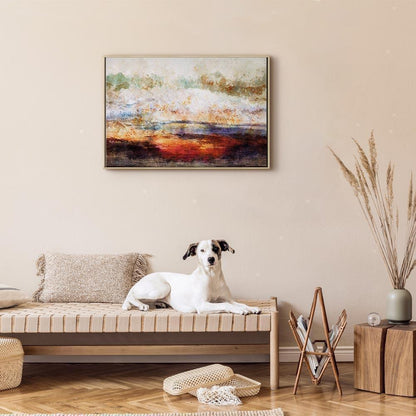 Leinwandbild - Gold Rush (1 Part) Wide