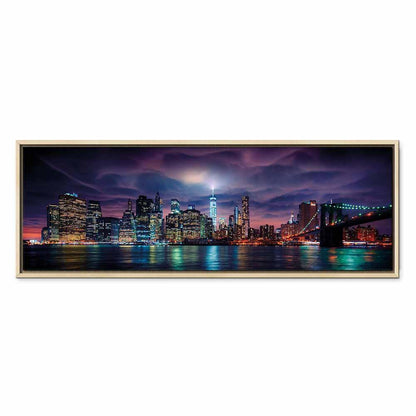 Leinwandbild - New York: Dark City