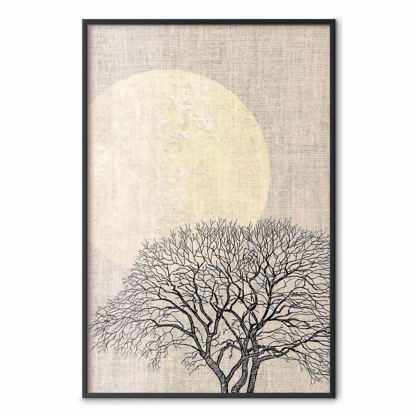 Poster - Morning Full Moon