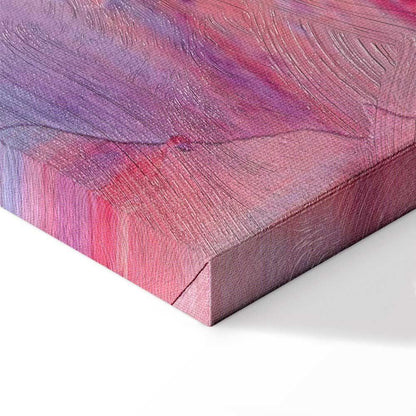Leinwandbild - Colorful Contrasts - Energetic Color Transitions in Shades of Pink