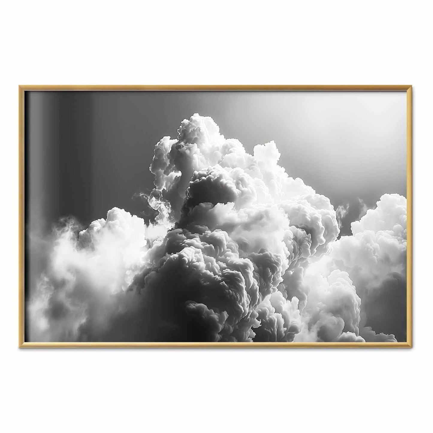 Poster - Clouds Like Dreams: Let the Sun Brighten Your Day – A Visual Feast