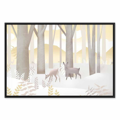 Leinwandbild - Fairy-Tale Forest (1 Part) Vertical - Third Variant