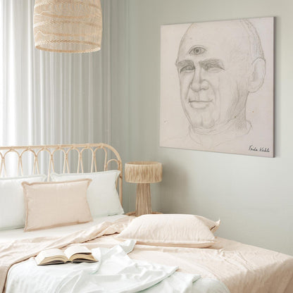 Leinwandbild - Frida Kahlo – Portrait of Nacho Aguirre