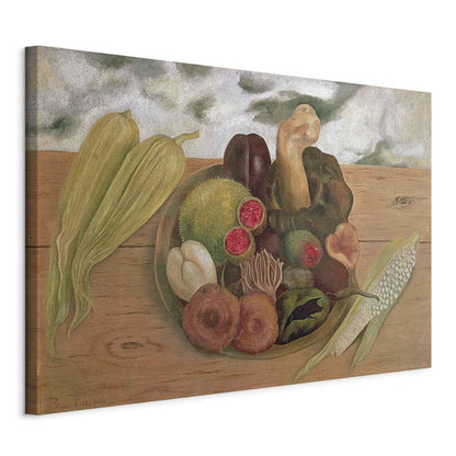 Leinwandbild - Frida Kahlo – The Fruits of the Earth