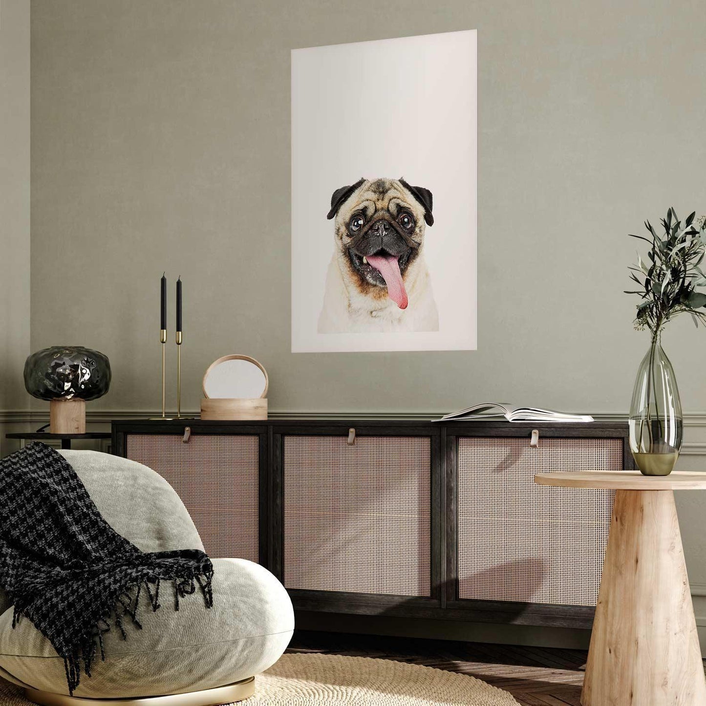 Poster - Pug Artgeist