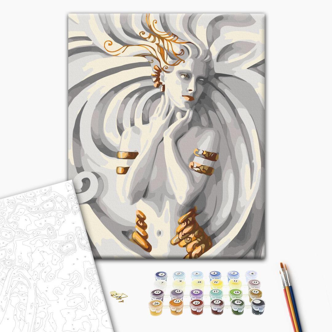 Malen nach Zahlen - Medusa