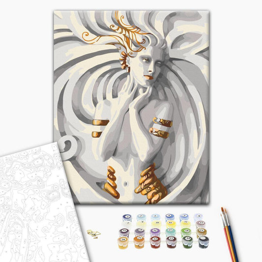 Malen nach Zahlen - Medusa