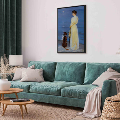 Leinwandbild - Peder Severin Kroyer – Summer Evening in Skagen