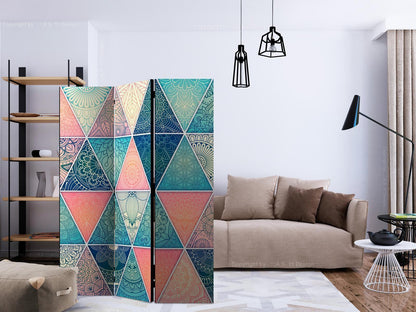 Paravent - Oriental Triangles Artgeist