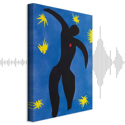 Leinwandbild - Henri Matisse – Icarus (from Jazz)