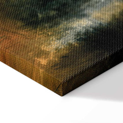 Leinwandbild - Stately Spruces (1 Part) Wide