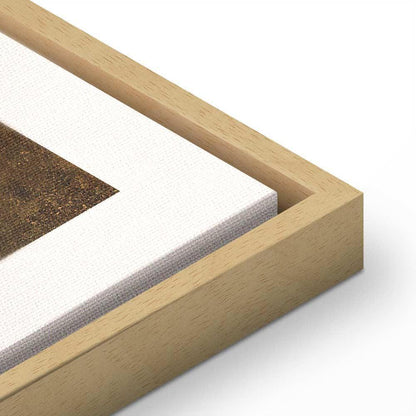 Leinwandbild - Gustav Klimt - The Kiss (1 Part) Vertical