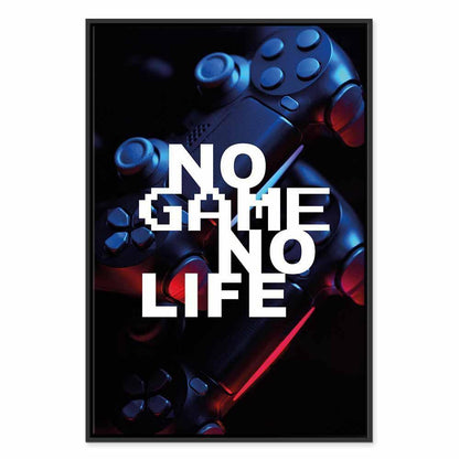 Leinwandbild No Game No Life Bunt – Gaming Wandkunst