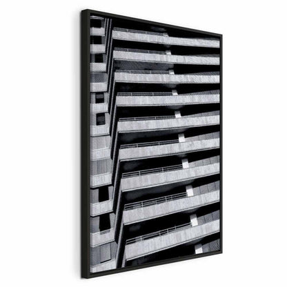 Leinwandbild - Architectural Raster (1 Part) Vertical