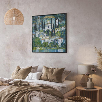 Leinwandbild - Gustav Klimt – Church in Casson