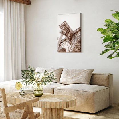 Leinwandbild - Temple of Hadrian (1 Part) Vertical