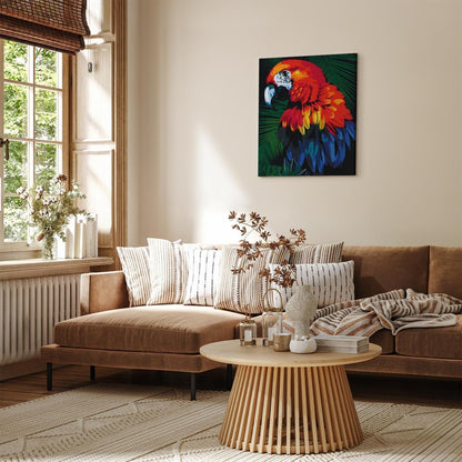 Malen nach Zahlen - Parrot