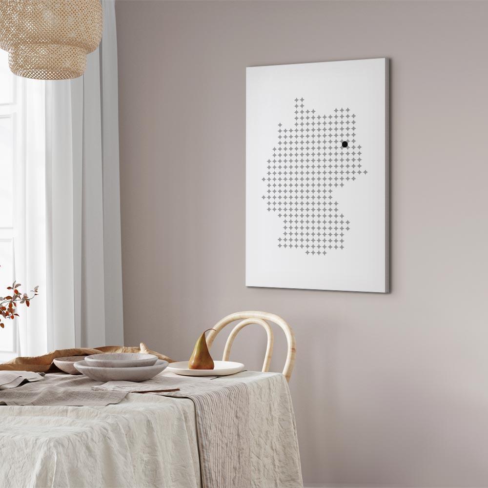 Leinwandbild - Germany (1 Part) Vertical