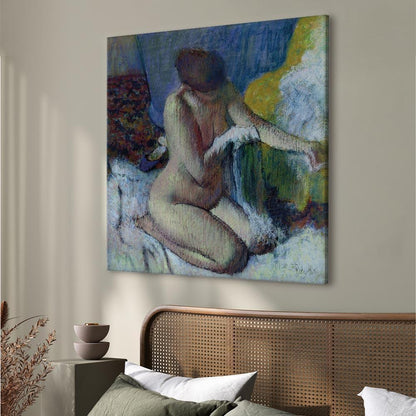 Leinwandbild - Edgar Degas – After the Bath