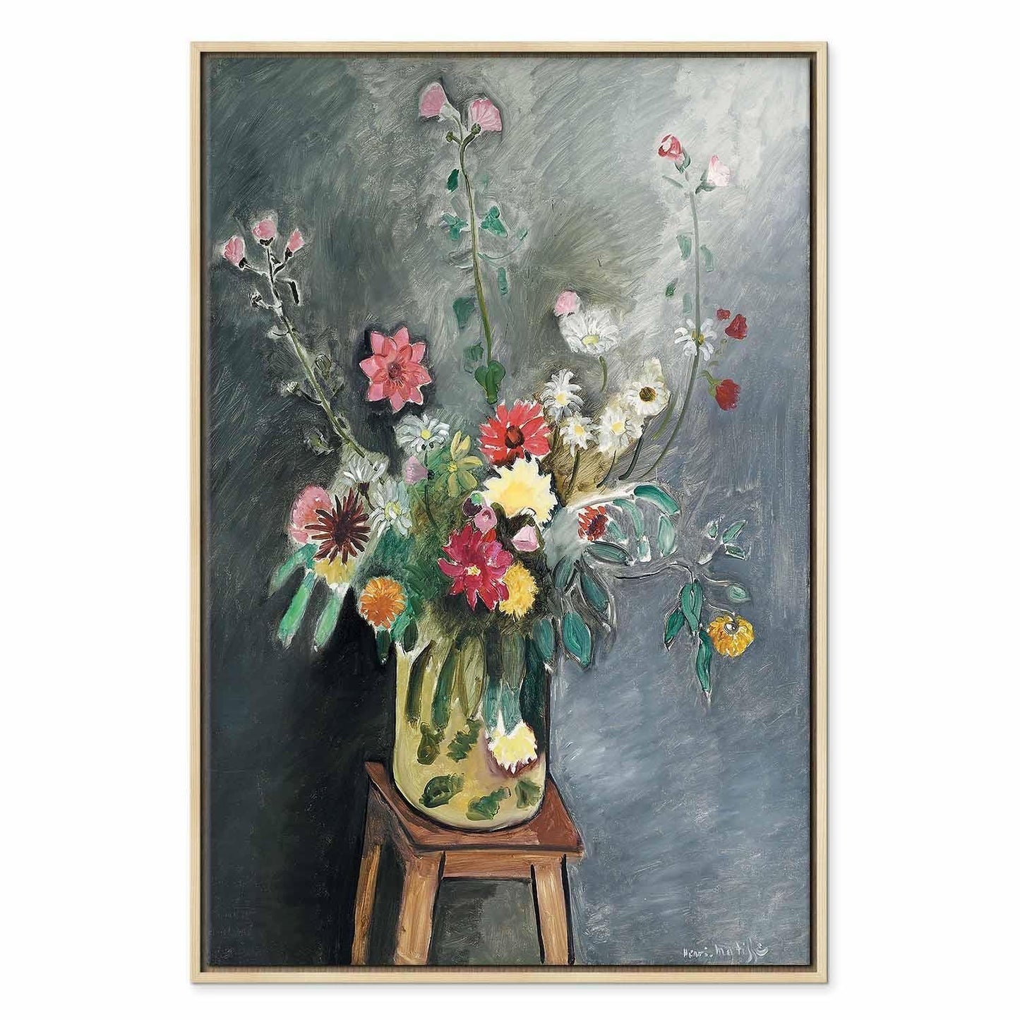 Leinwandbild - Henri Matisse – Bouquet