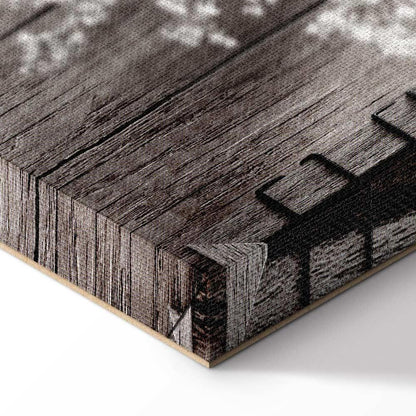 Leinwandbild - Dried Flowers (1 Part) Square