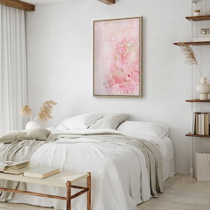 Leinwandbild - Pink Nature (1 Part) Vertical