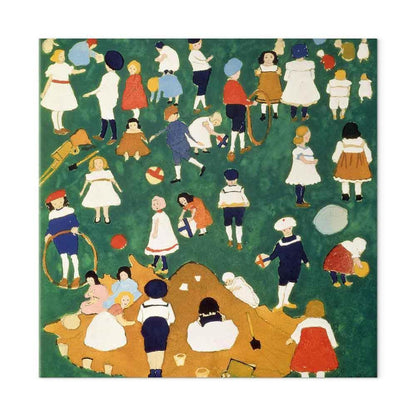 Leinwandbild - Kazimir Malevich – Children