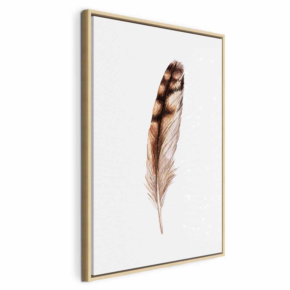 Leinwandbild - Magic Feather (1 Part) Vertical