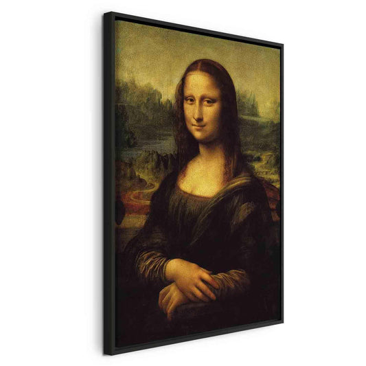 Leinwandbild - Leonardo da Vinci – Mona Lisa
