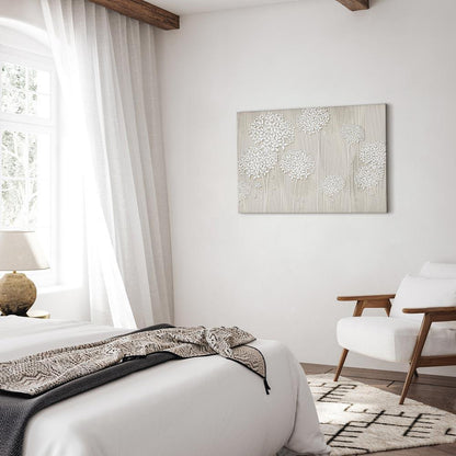 Leinwandbild - Flowers in the Wind