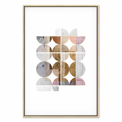 Leinwandbild - Harmonious Shape (1 Part) Vertical