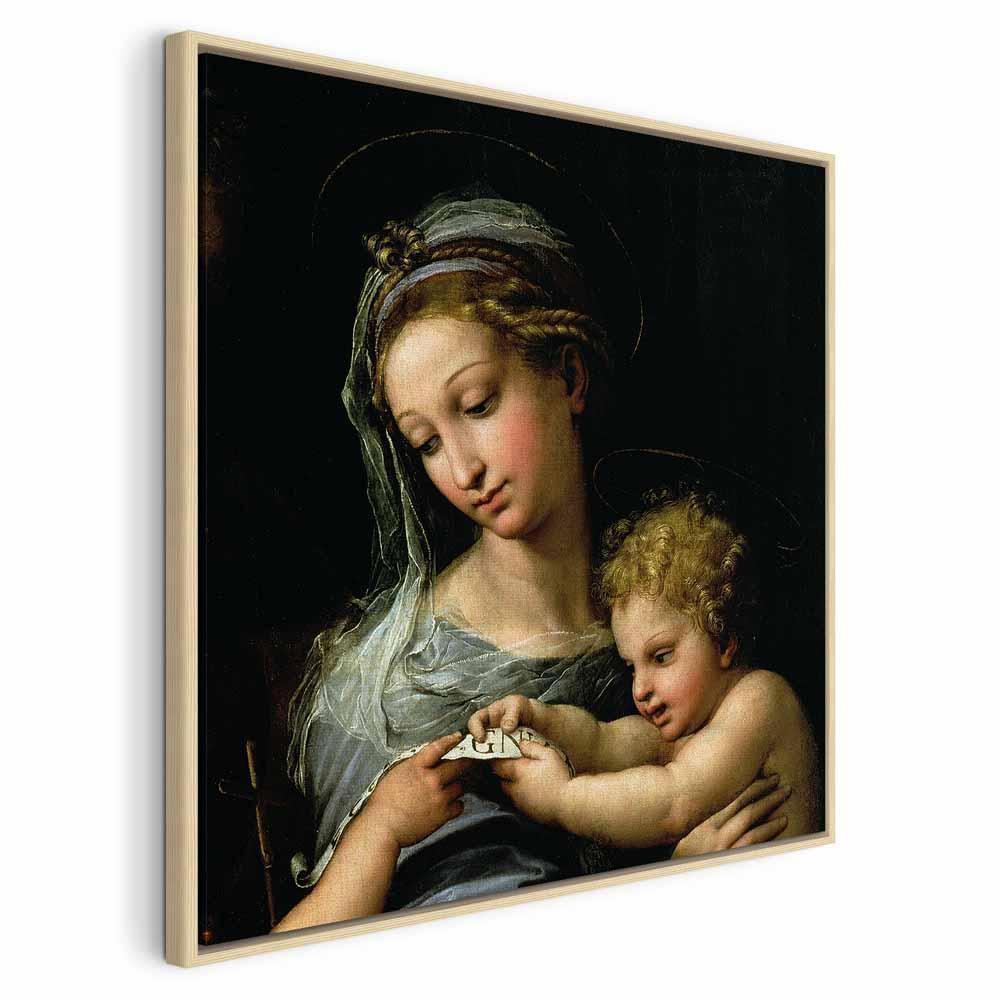 Leinwandbild - Rafael Santi – The Virgin of the Rose