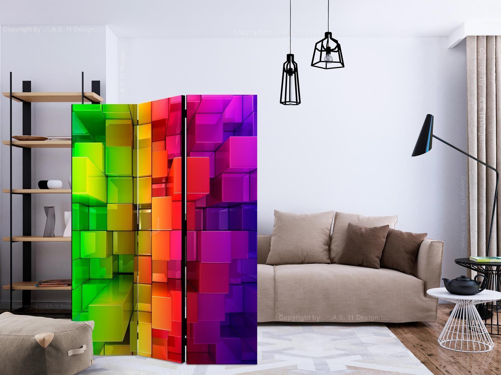 Paravent - Colour jigsaw Artgeist