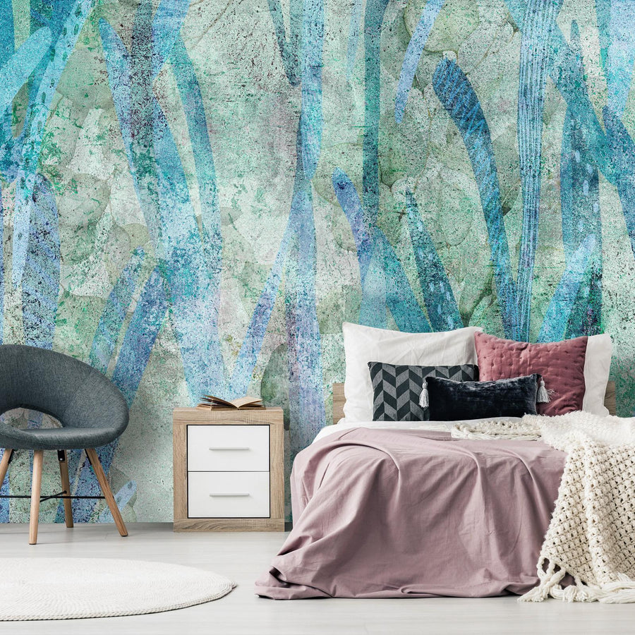 Fototapete Liquid Nature – Abstrakte Natur als Wandkunst
