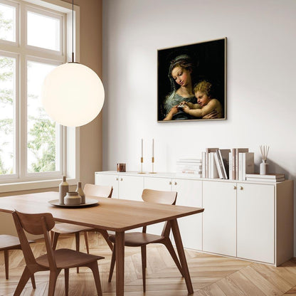 Leinwandbild - Rafael Santi – The Virgin of the Rose