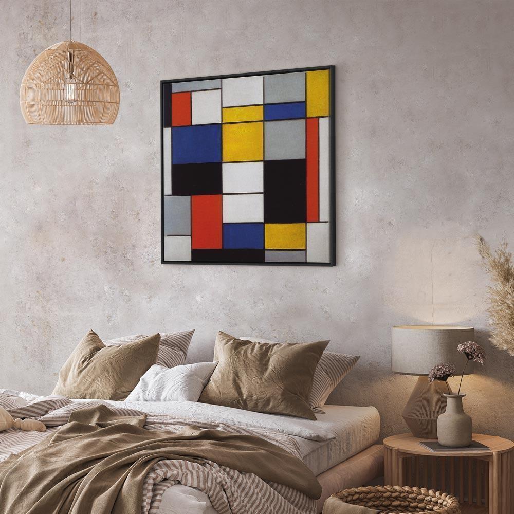 Leinwandbild - Piet Mondrian – Composition A