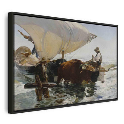 Leinwandbild - The Return from Fishing (Joaquín Sorolla y Bastida) Artgeist