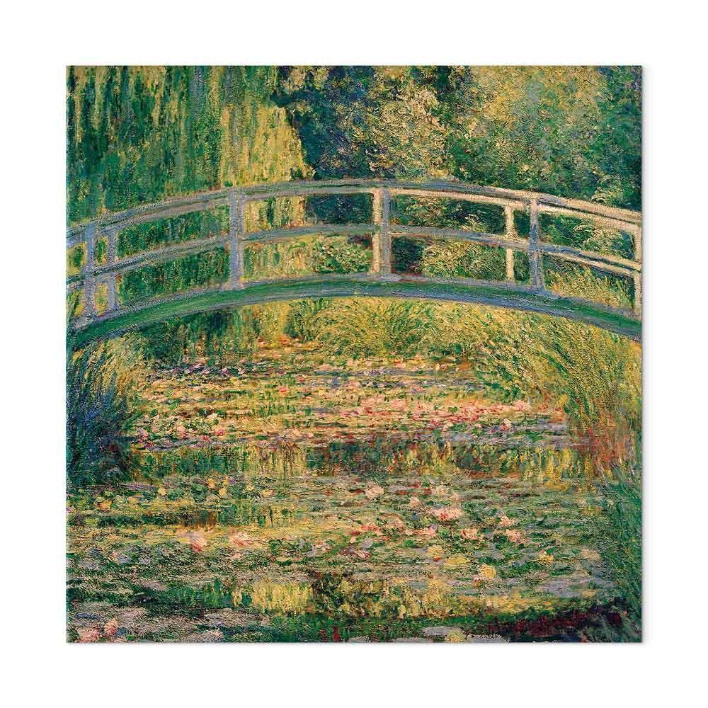 Leinwandbild - Claude Monet – Bridge over a Pond of Water Lilies