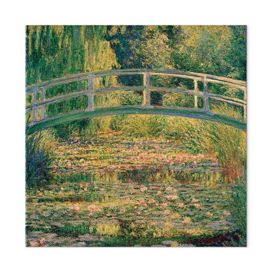 Leinwandbild - Claude Monet – Bridge over a Pond of Water Lilies