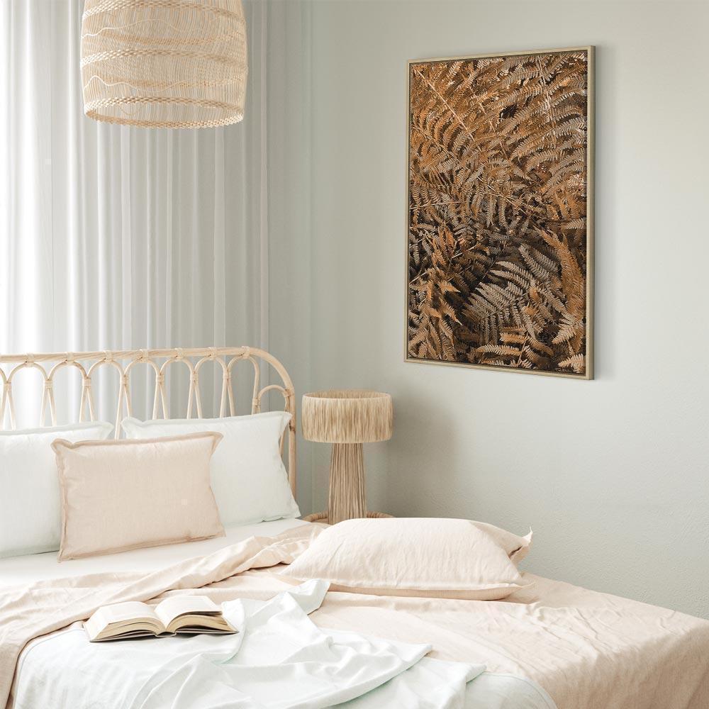 Leinwandbild - Mysterious Fern (1 Part) Vertical