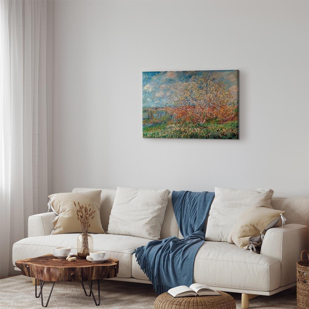 Leinwandbild - Claude Monet – Spring