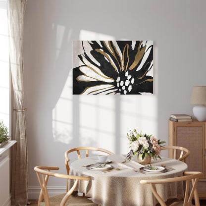 Leinwandbild - Flower of the Night (1 Part) Wide