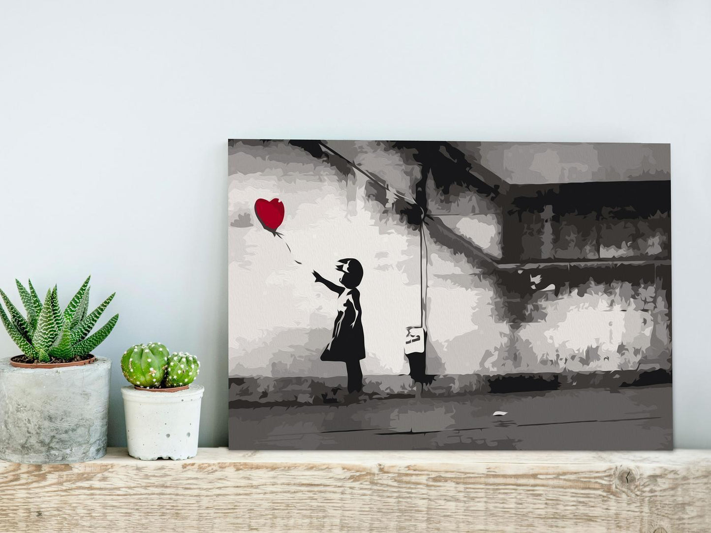Fleeting Love Leinwand mit vorgedruckten Zahlen - Sawelt