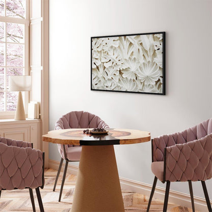 Leinwandbild - Ceramic Leaves (1 Part) Wide