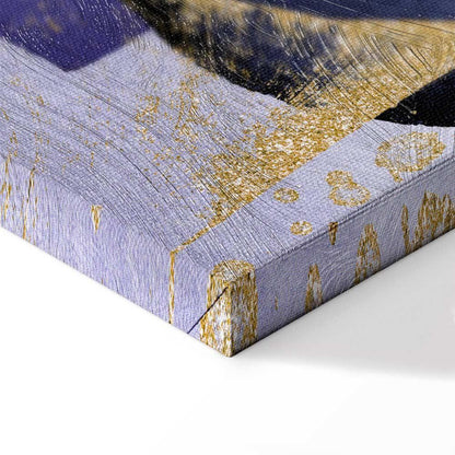 Leinwandbild - Purple Kaleidoscope (1 Part) Vertical