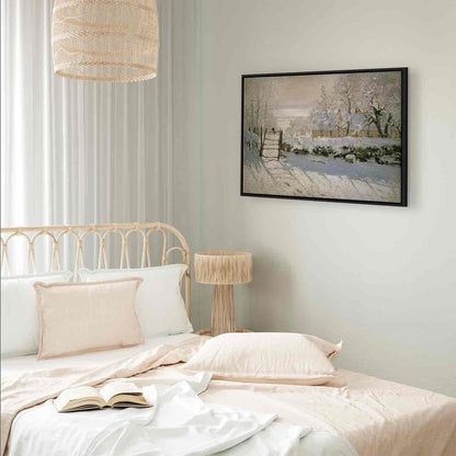 Leinwandbild - Claude Monet – The Magpie