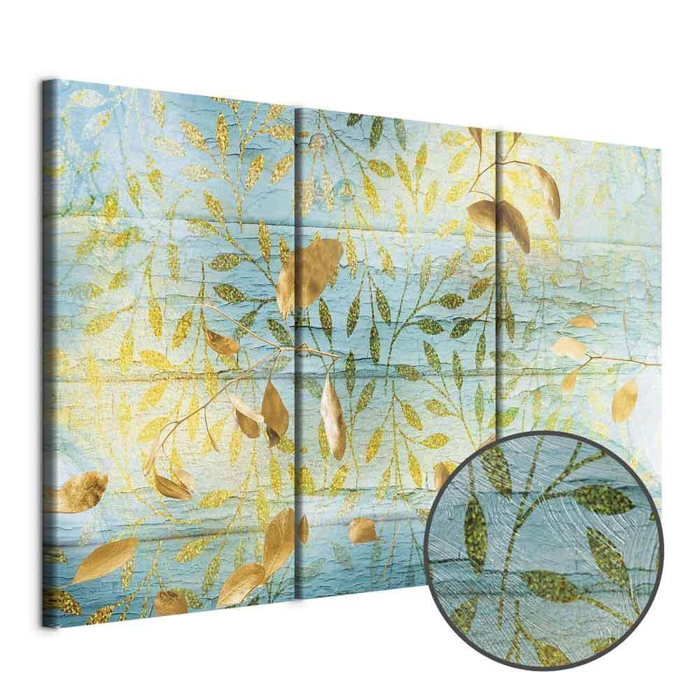 Leinwandbild - Golden Harvest (3 Parts)