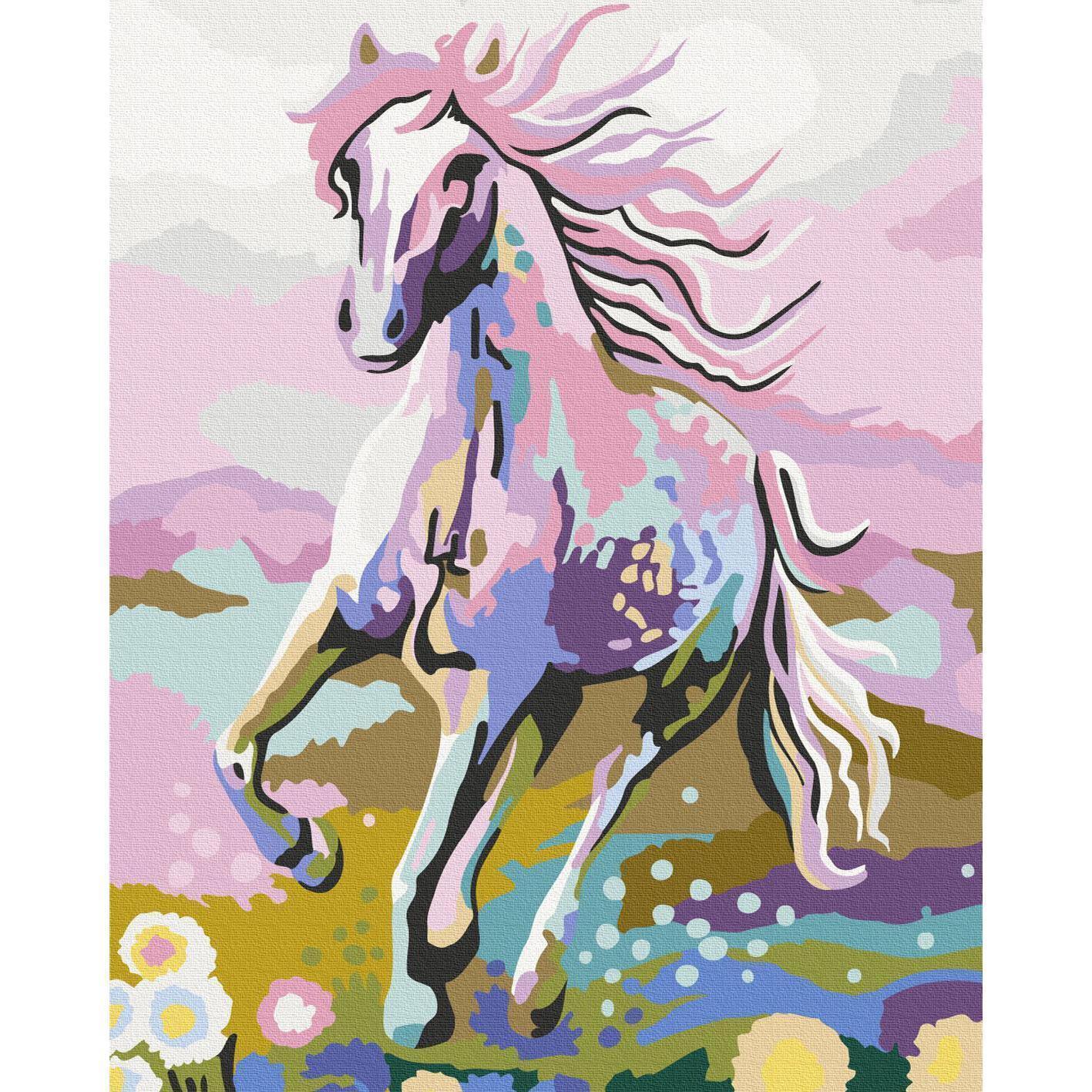 Malen nach Zahlen - Fairytale Horse