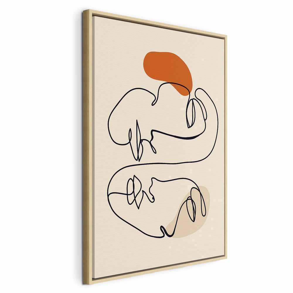 Leinwandbild - Solar Connection (1 Part) Vertical